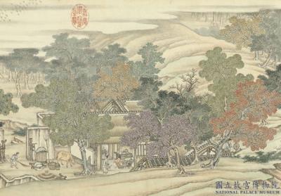 图片[6]-Imitating a Painting of Jinling by Song Court Artists-China Archive